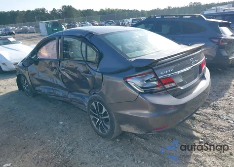 2015 Honda Civic Ex from USA, damaged, VIN 19XFB2F83FE019591